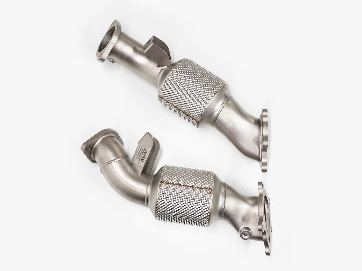 MPS GTR Downpipes TÜV mit Sportkats