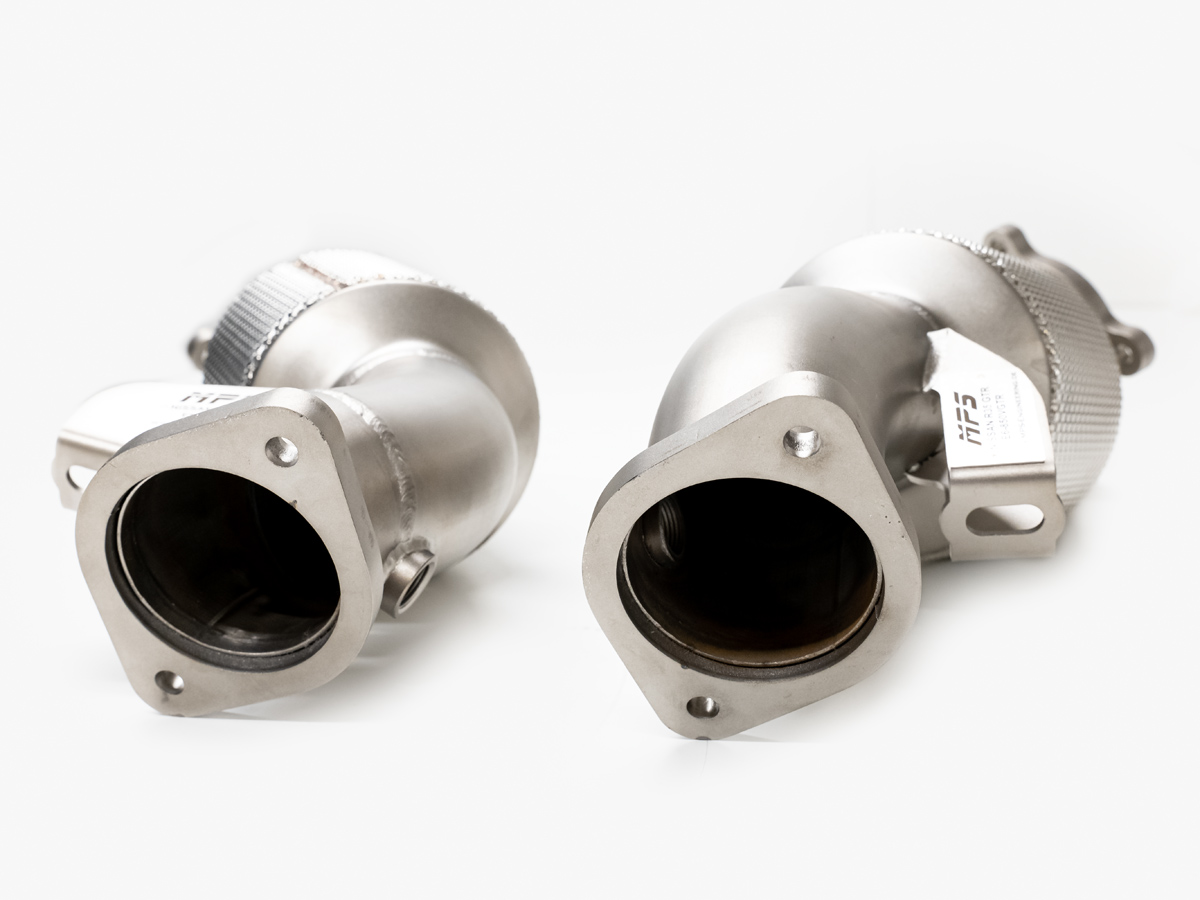 MPS GTR Downpipes TÜV mit Sportkats